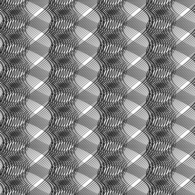 Sorunsuz tek renkli sallanan desen tasarım