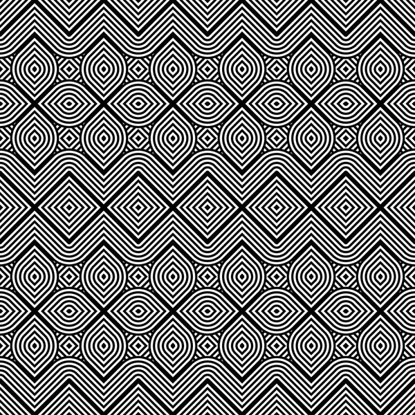 kesintisiz tek renkli geometrik desen tasarım