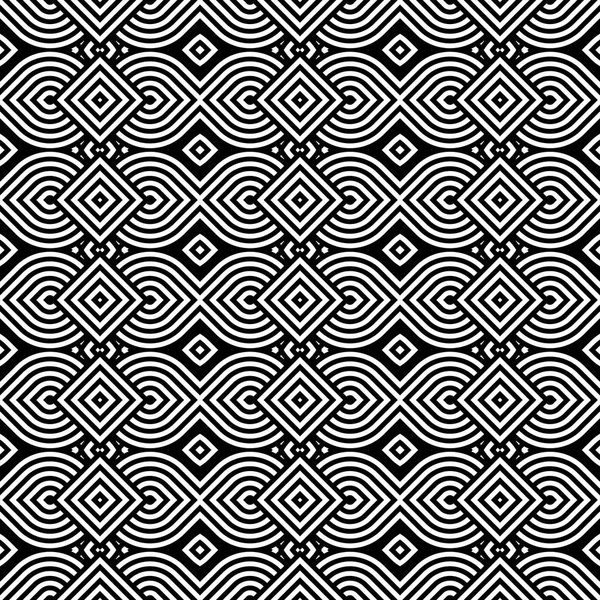 kesintisiz tek renkli geometrik desen tasarım