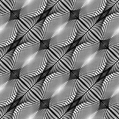 kesintisiz tek renkli ızgara desen tasarım