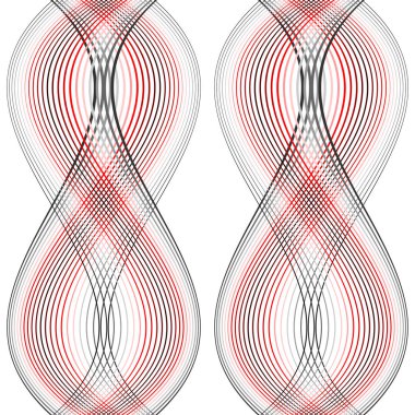 Kesintisiz renkli sallanan desen tasarım