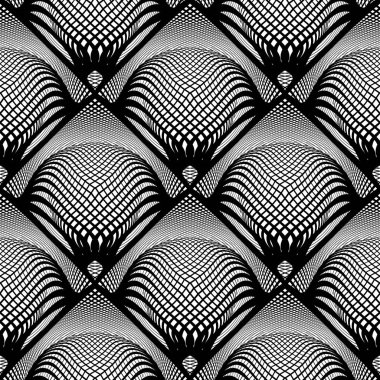 kesintisiz tek renkli ızgara desen tasarım