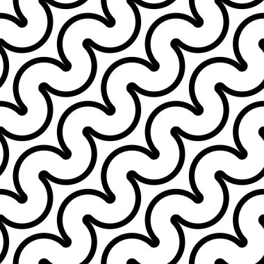 kesintisiz tek renkli geometrik desen tasarım