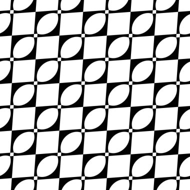 kesintisiz tek renkli geometrik desen tasarım