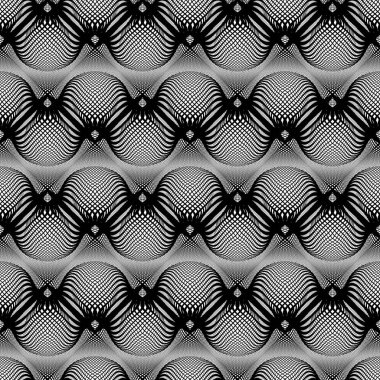 Sorunsuz tek renkli zikzak desen tasarım