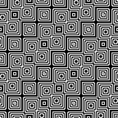 kesintisiz tek renkli geometrik desen tasarım