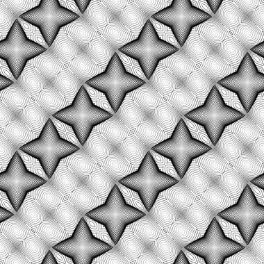 kesintisiz tek renkli çizgili desen tasarım