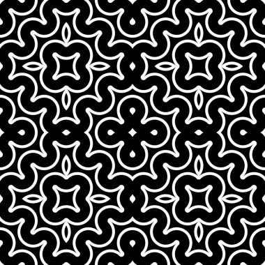 kesintisiz tek renkli dekoratif desen tasarım