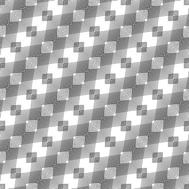 kesintisiz tek renkli geometrik desen tasarım