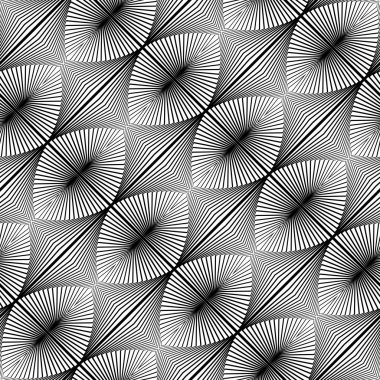 kesintisiz tek renkli dekoratif desen tasarım