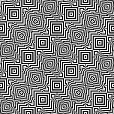 kesintisiz tek renkli geometrik desen tasarım