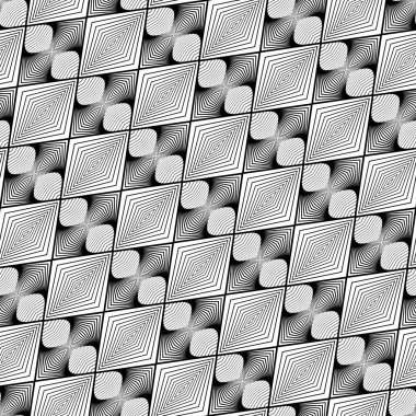 kesintisiz tek renkli elmas desen tasarım