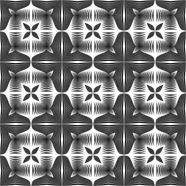 kesintisiz tek renkli dekoratif desen tasarım