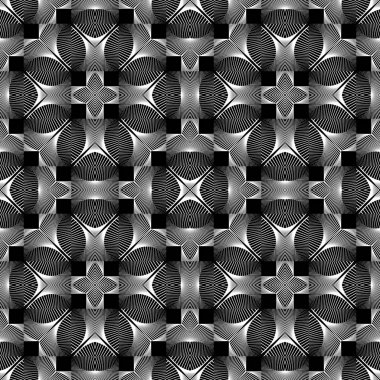 kesintisiz tek renkli dekoratif desen tasarım