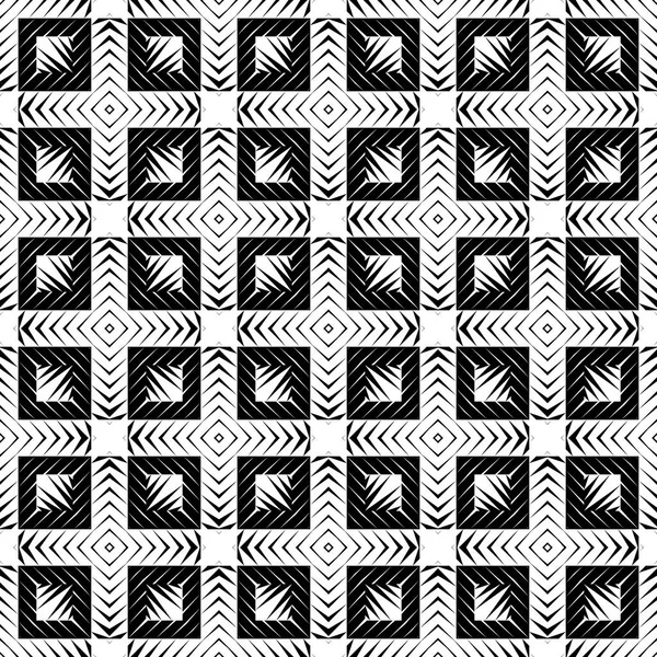 Design nahtlose quadratische Muster — Stockvektor
