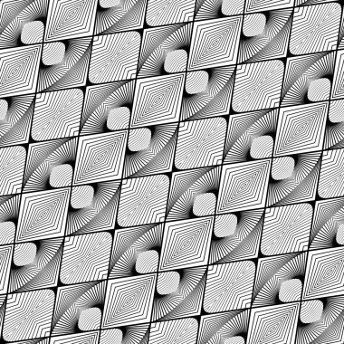 Sorunsuz tek renkli zikzak desen tasarım