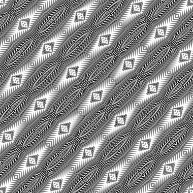 kesintisiz tek renkli dekoratif desen tasarım