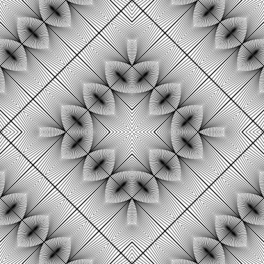 kesintisiz tek renkli dantel desen tasarım