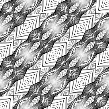 kesintisiz tek renkli dekoratif desen tasarım