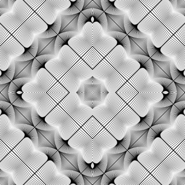 kesintisiz tek renkli dantel desen tasarım