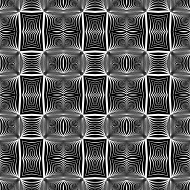kesintisiz tek renkli dekoratif desen tasarım
