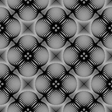 kesintisiz tek renkli ızgara desen tasarım