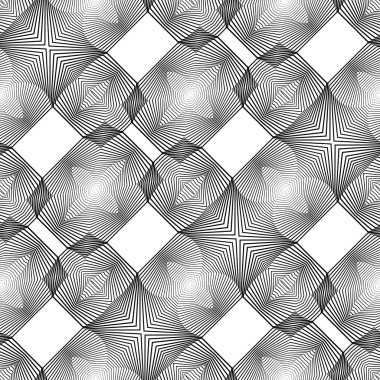 kesintisiz tek renkli dekoratif desen tasarım