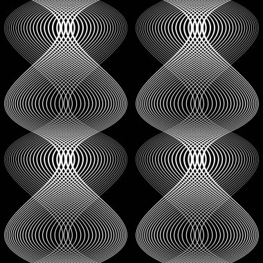 Sorunsuz tek renkli sallanan desen tasarım