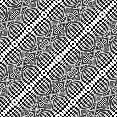 Sorunsuz tek renkli kareli desen tasarım