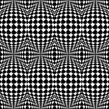 Sorunsuz çarpık geometrik desen tasarım