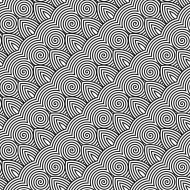 Sorunsuz tek renkli sallanan desen tasarım