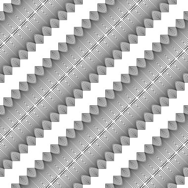 kesintisiz tek renkli dekoratif desen tasarım