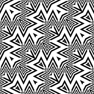 Sorunsuz tek renkli zikzak desen tasarım