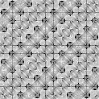 kesintisiz tek renkli dekoratif desen tasarım