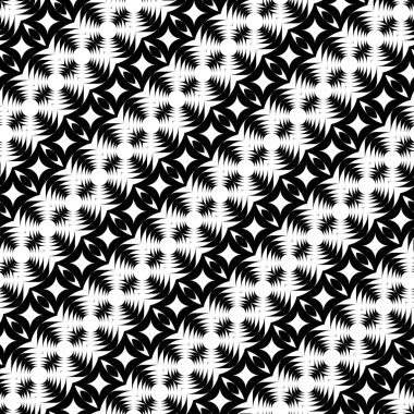 kesintisiz tek renkli dekoratif desen tasarım