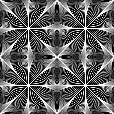 kesintisiz tek renkli çizgiler desen tasarım