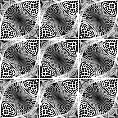 kesintisiz tek renkli ızgara desen tasarım