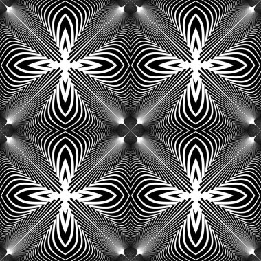 kesintisiz tek renkli çizgili desen tasarım