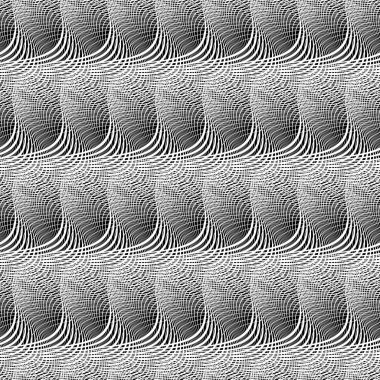 Sorunsuz tek renkli sallanan desen tasarım