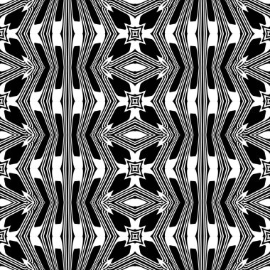 kesintisiz tek renkli geometrik desen tasarım