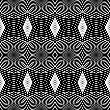 kesintisiz tek renkli çizgili desen tasarım