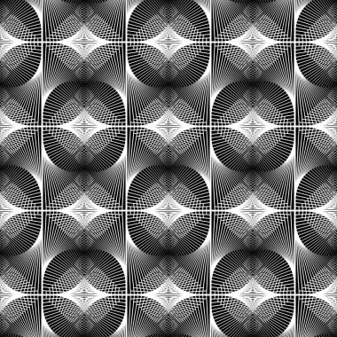 kesintisiz tek renkli ızgara desen tasarım