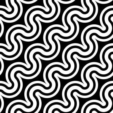 Sorunsuz tek renkli büküm desen tasarım