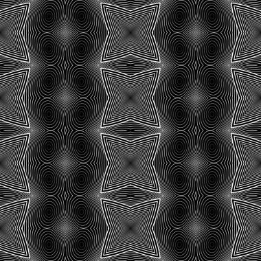 kesintisiz tek renkli çizgili desen tasarım