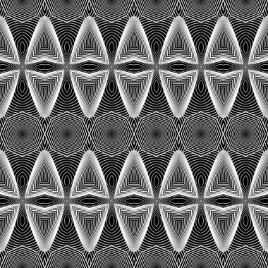 kesintisiz tek renkli çizgili desen tasarım