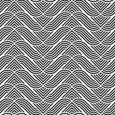 Sorunsuz tek renkli sallanan desen tasarım