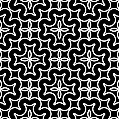 kesintisiz tek renkli dekoratif desen tasarım