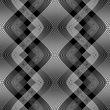 Sorunsuz tek renkli sallanan desen tasarım