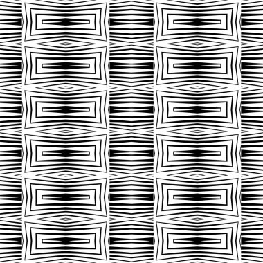 kesintisiz tek renkli geometrik desen tasarım