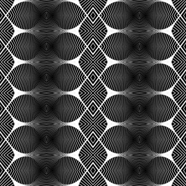 kesintisiz tek renkli çizgili desen tasarım